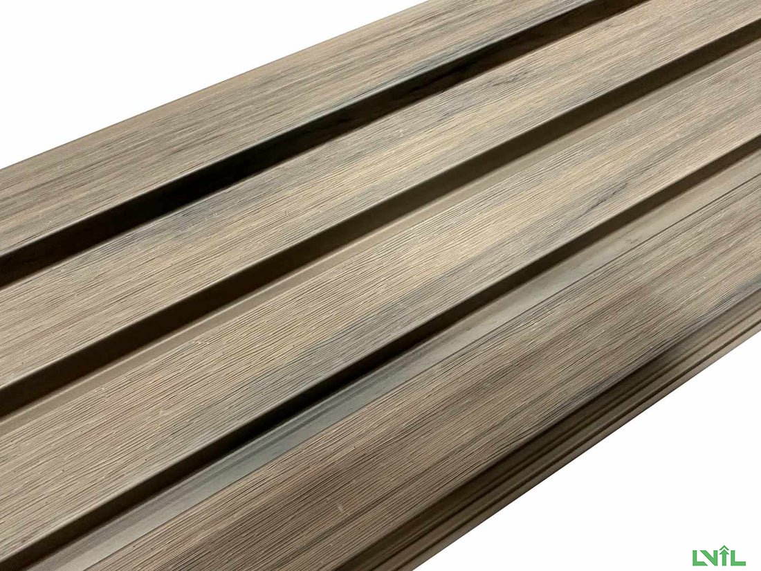 Arctic Oak Slat Wall Paneling for Outdoors