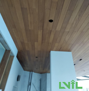 Outdoor Burmese Teak Wood Ceiling