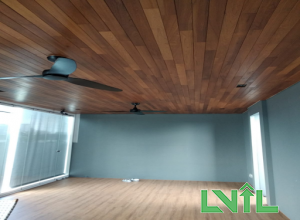 Indoor Burmese Teak Wood Ceiling